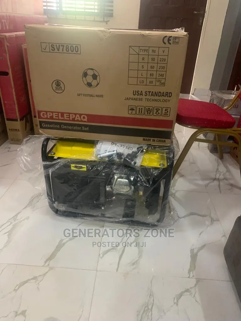 Elepaq 4.5kvapower Manual Generator Sv7800