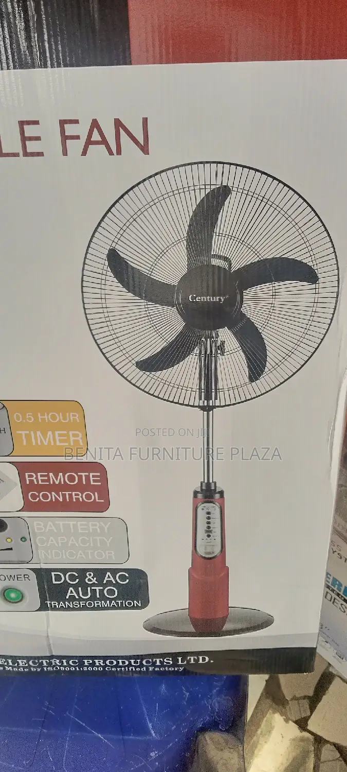 New Century Rechargeable Fan