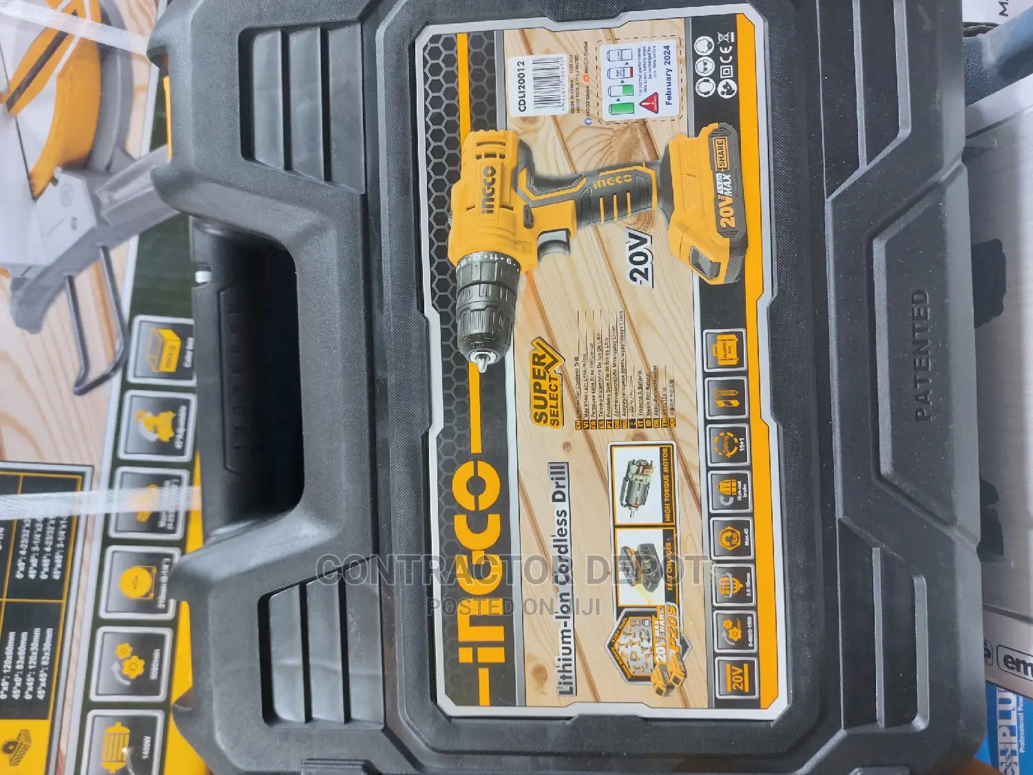 INGCO Lithium-Ion Cordless Drill – CDLI20011