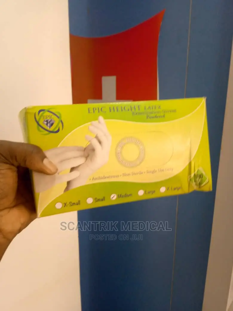 Hospital Latex Gloves Examination