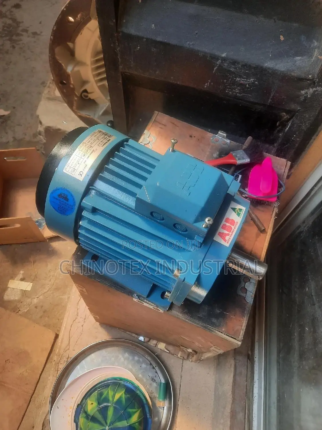Abb Electric Motor 3kw/4hp Abb 1430rpm 3phase