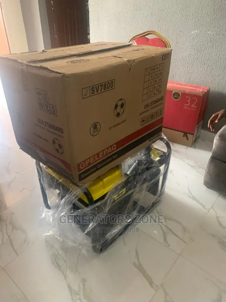 Elepaq Brand New Manual Generator Rated 4.5kva Power-Sv7800