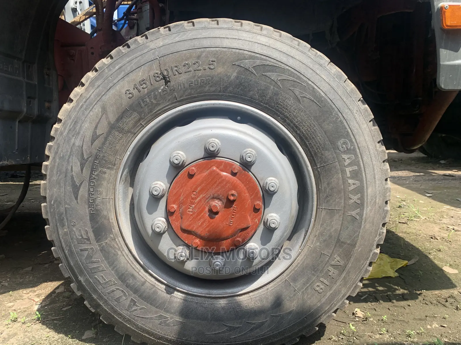 Foreign Used Clean Iveco Tipper Truck.