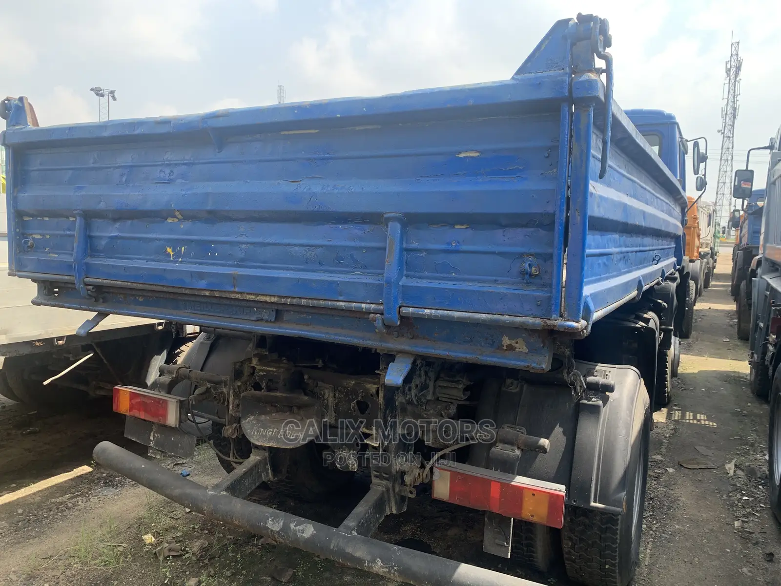 Foreign Used Man-Diesel Tipper Truck