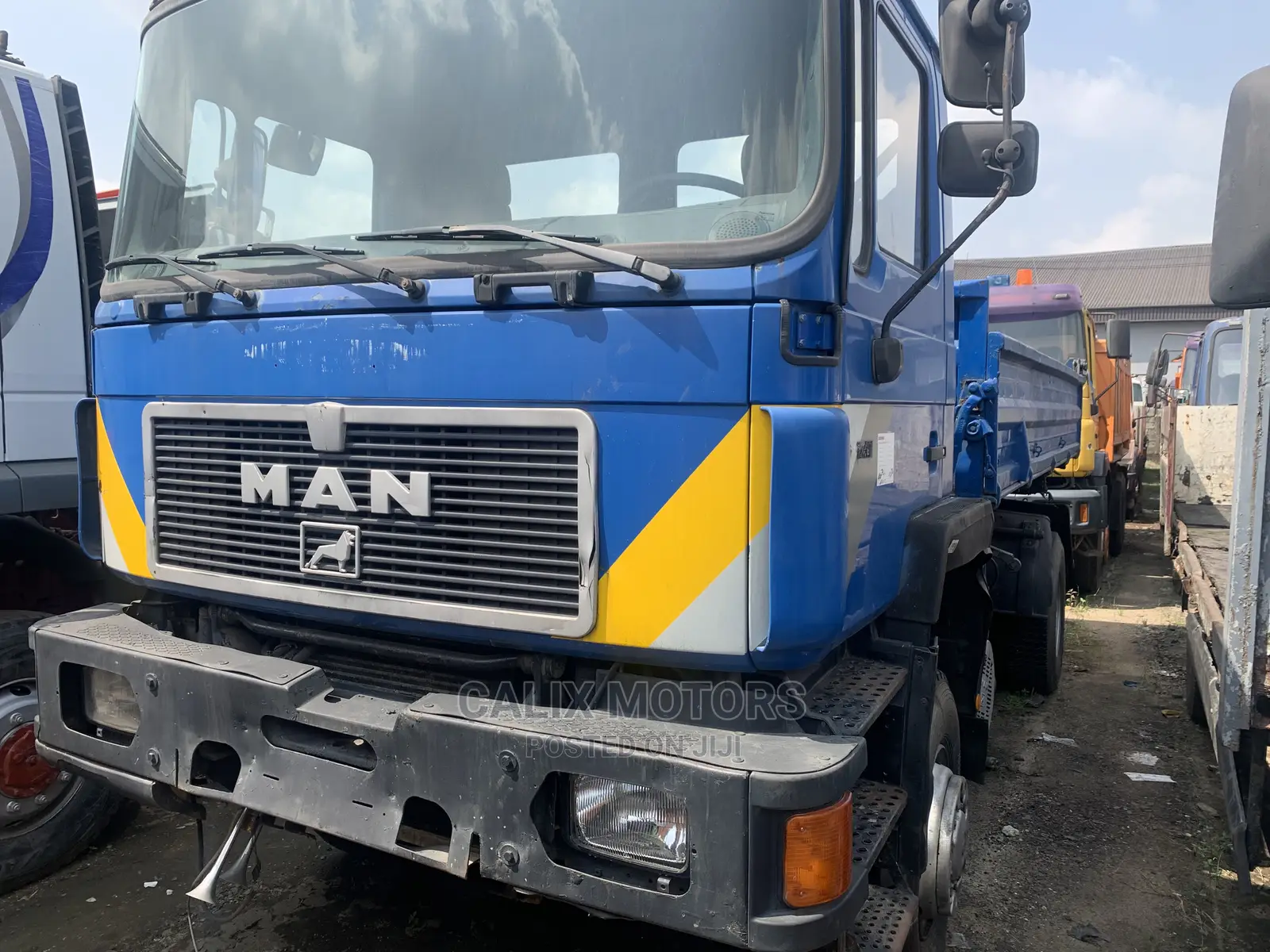 Foreign Used Man-Diesel Tipper Truck