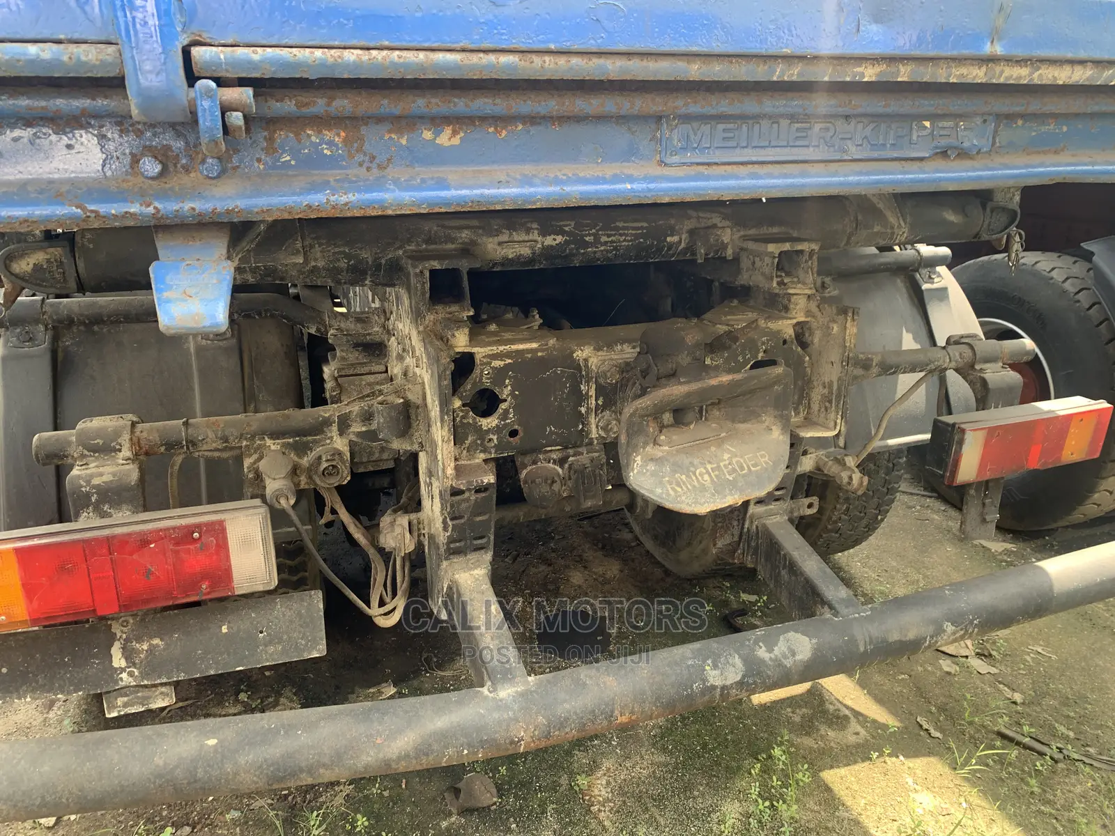 Foreign Used Man-Diesel Tipper Truck