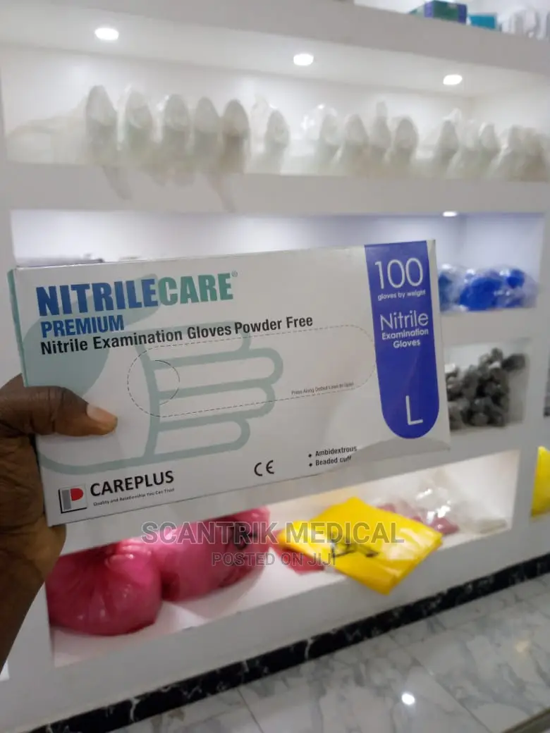 Latex Powdered Medical Examination Gloves