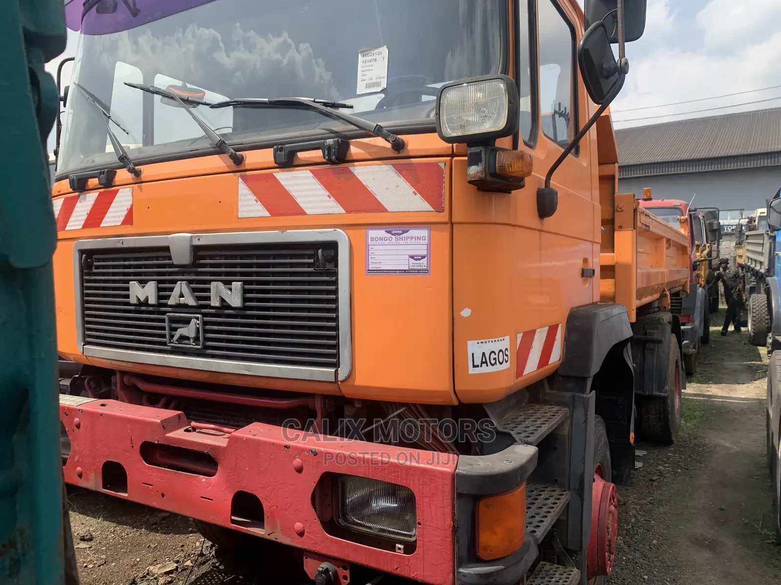 New Arrival Foreign Used Man-Diesel Tipper Truck.