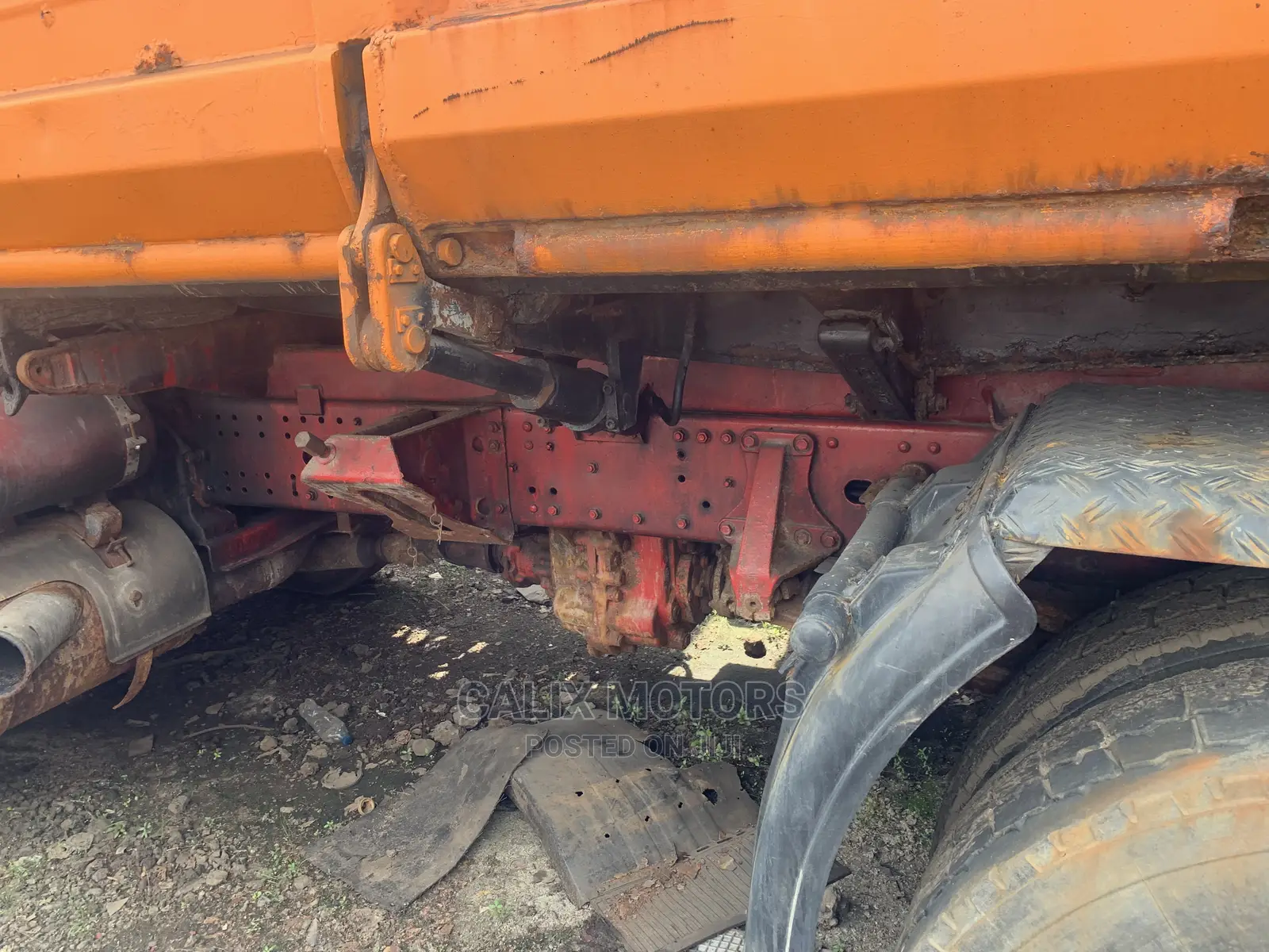 New Arrival Foreign Used Man-Diesel Tipper Truck.