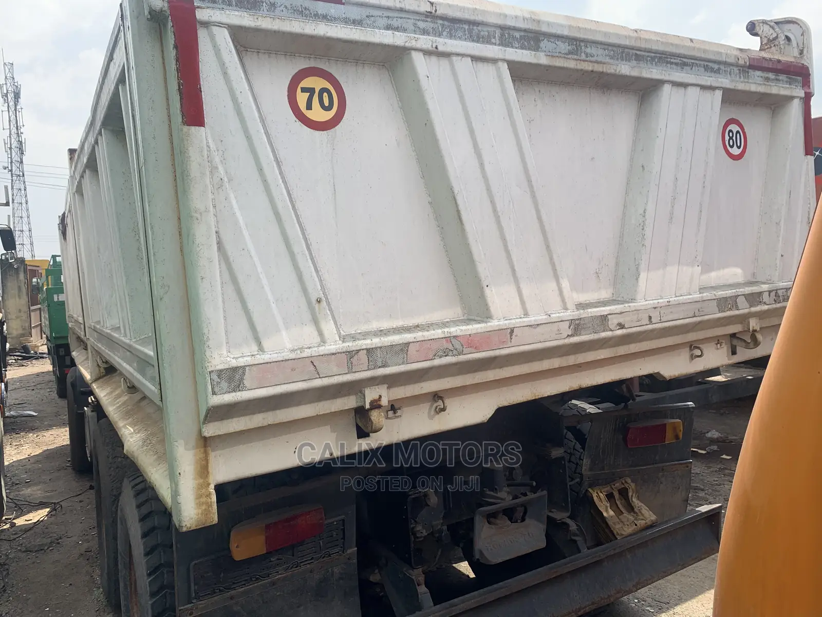 New Arrival Foreign Used 10 Tires Man-Diesel Tipper Truck.