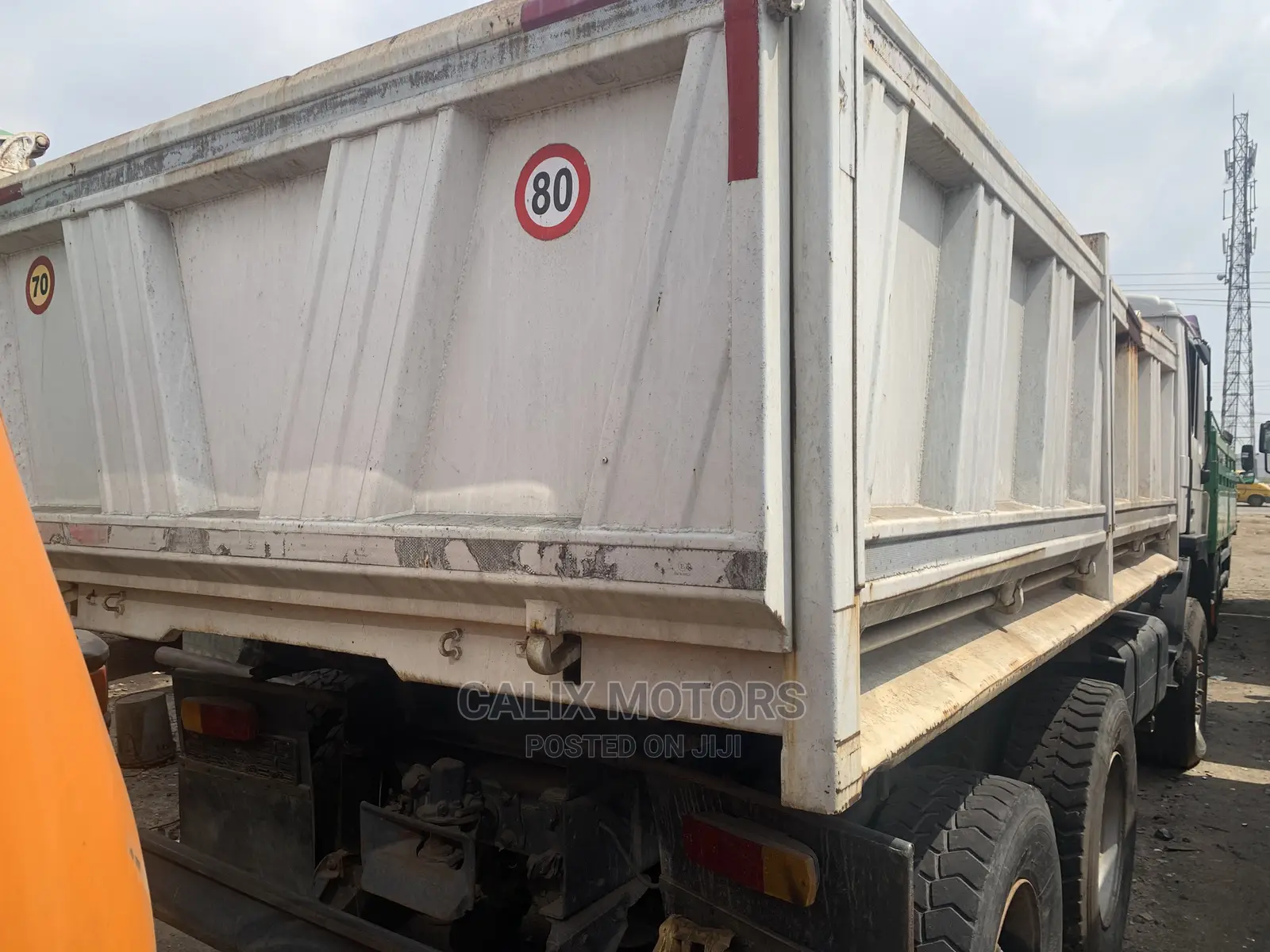 New Arrival Foreign Used 10 Tires Man-Diesel Tipper Truck.