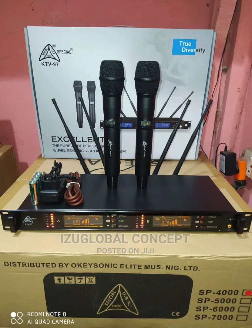 Special Ktv-97 Uhf Digital Wireless Selectable Wireless Mic