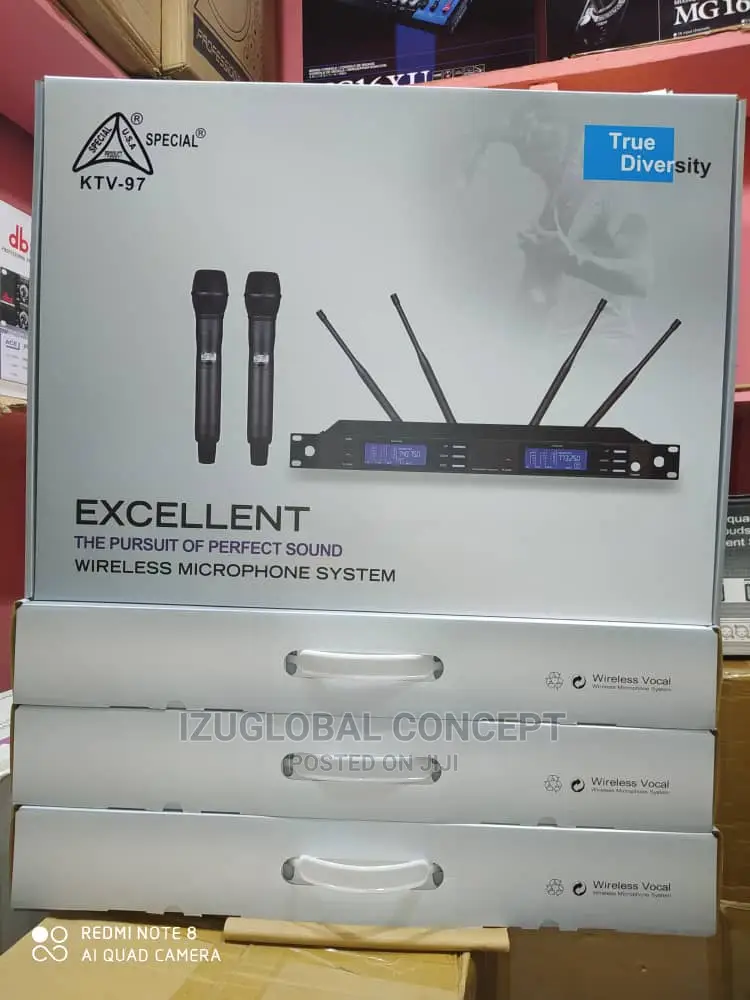 Special Ktv-97 Uhf Digital Wireless Selectable Wireless Mic