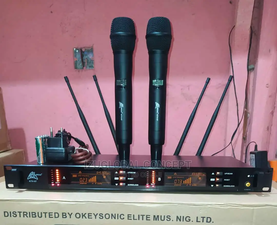 Special Ktv-97 Uhf Digital Wireless Selectable Wireless Mic