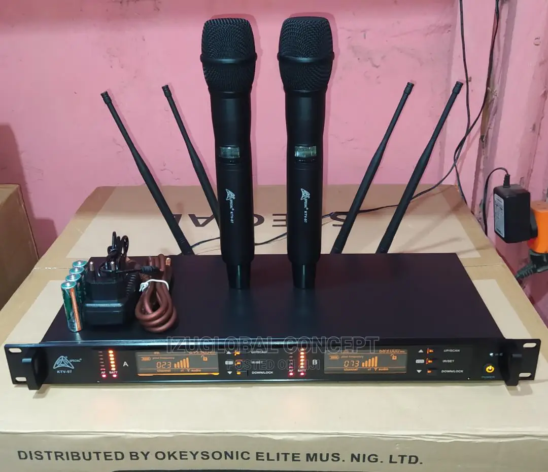 Special Ktv-97 Uhf Digital Wireless Selectable Wireless Mic