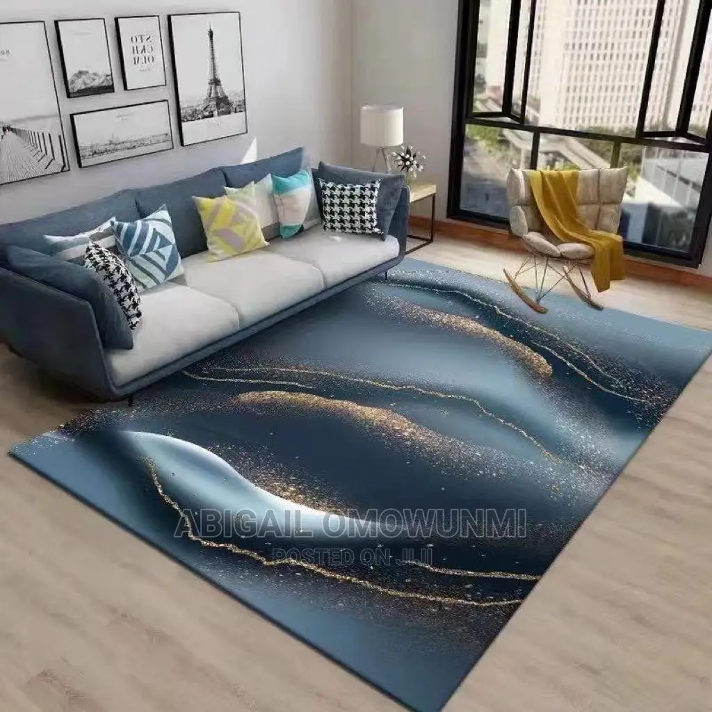 Quality Living Room Designed Super Soft Center Rug.