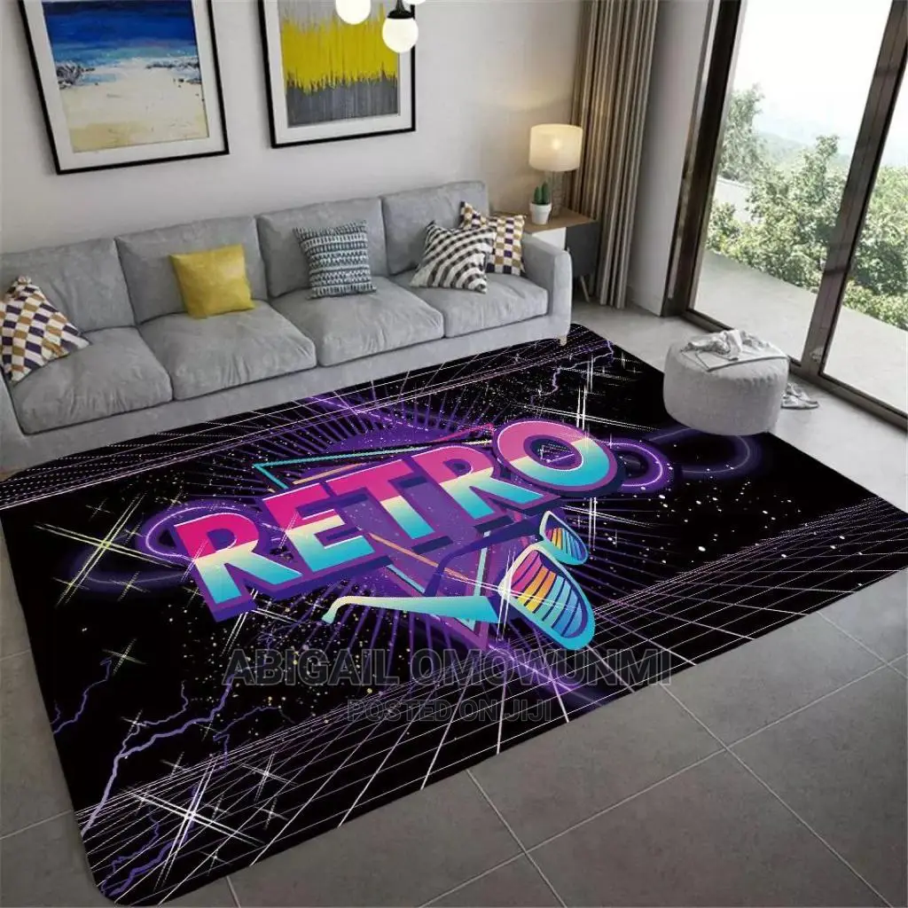 Quality Living Room Designed Super Soft Center Rug.