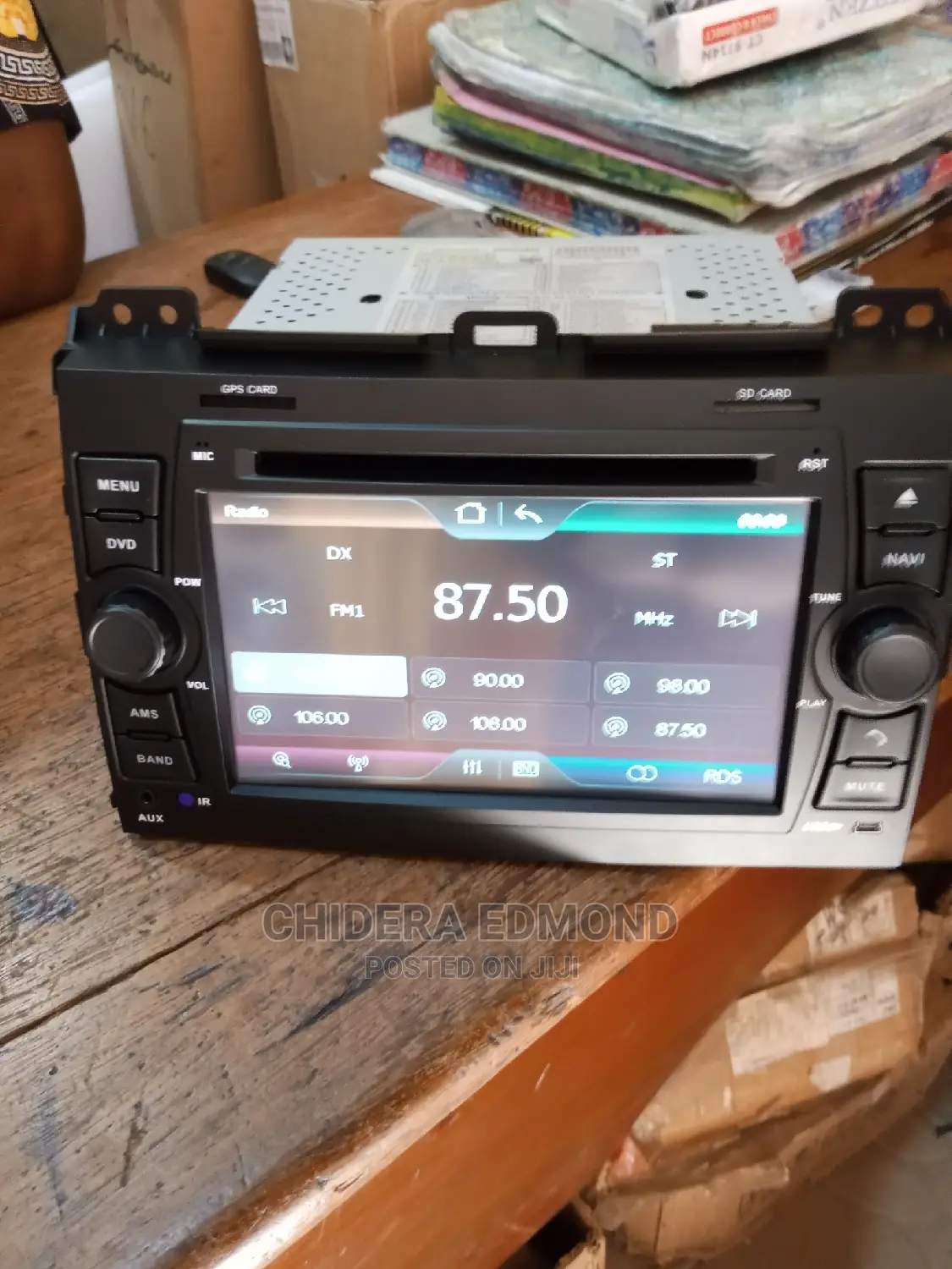 Toyota Prado DVD Stereo System With Rear View Camera