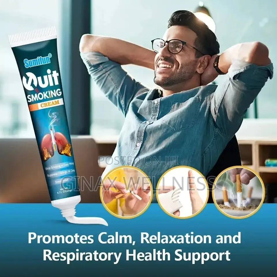 Quit Smoking Cream | for Suppressing Smoking Urge Stress