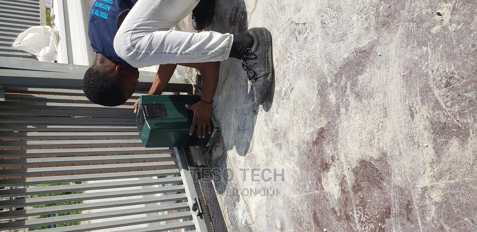 Automatic Security Sliding Gate Machine