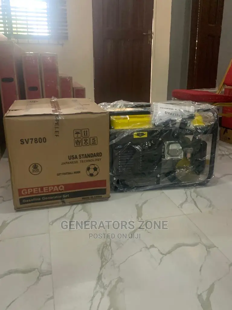 Elepaq Manual Sv7800 Generator Rated 4.5kva