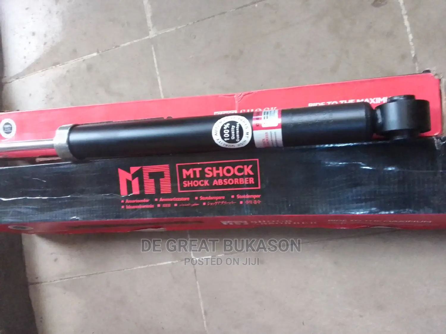 Rear Shock Absorber Toyota Yaris (Mt Japan)207-2012