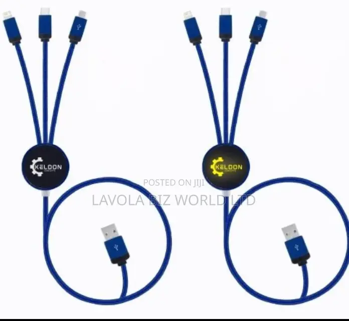 3 in 1 Led Display Fast Charging Cable