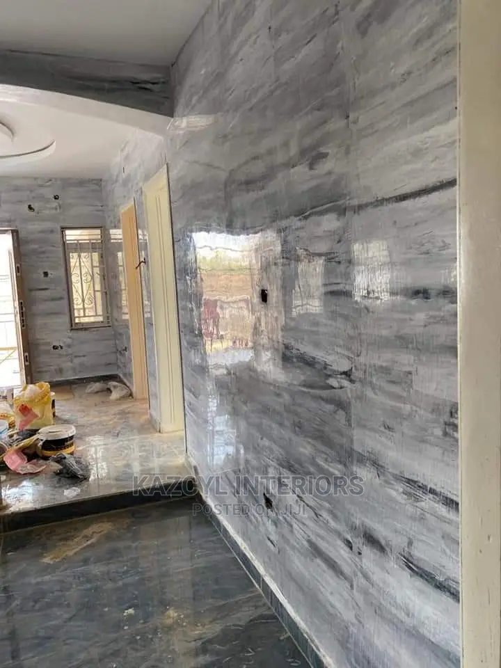 Stucco Marble Effect Painting