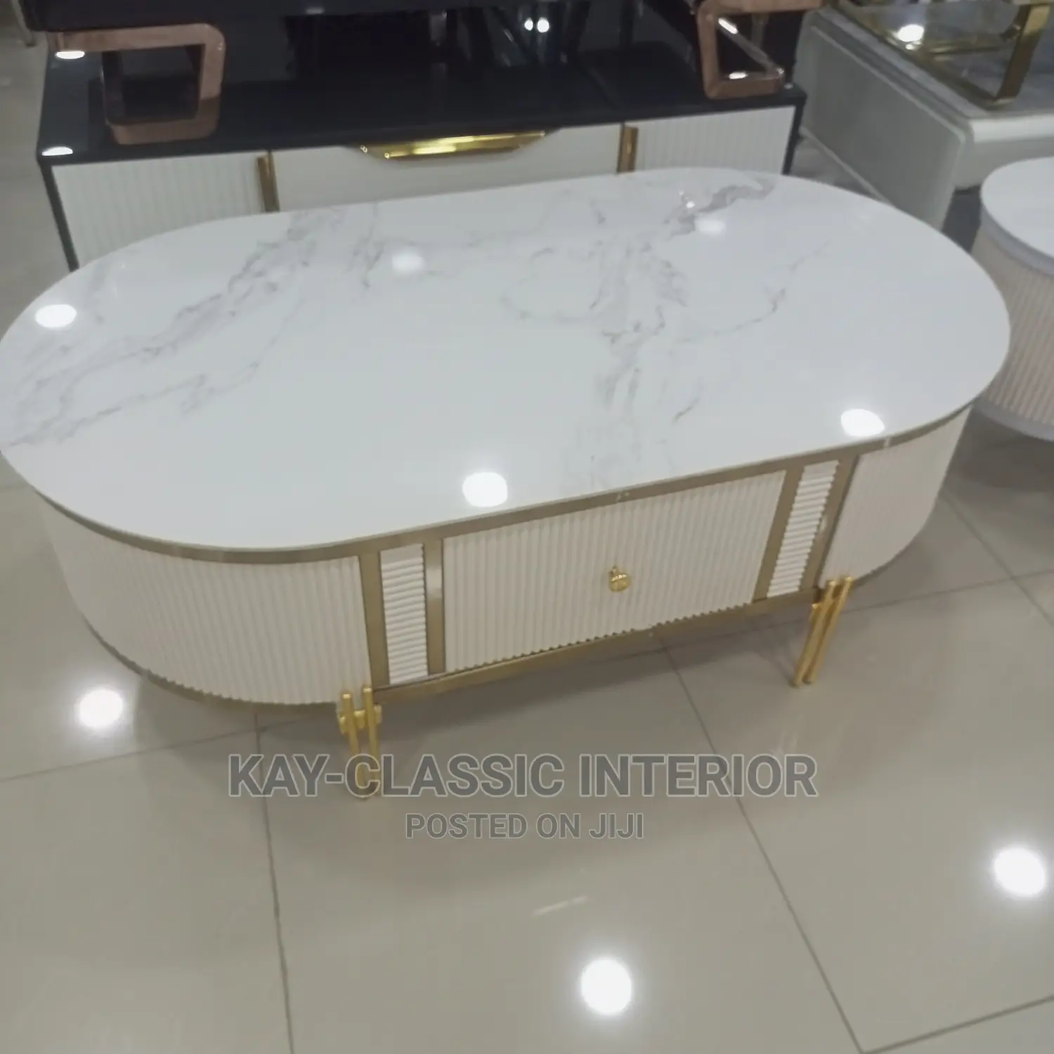 Luxury Tv Stand and Center Table