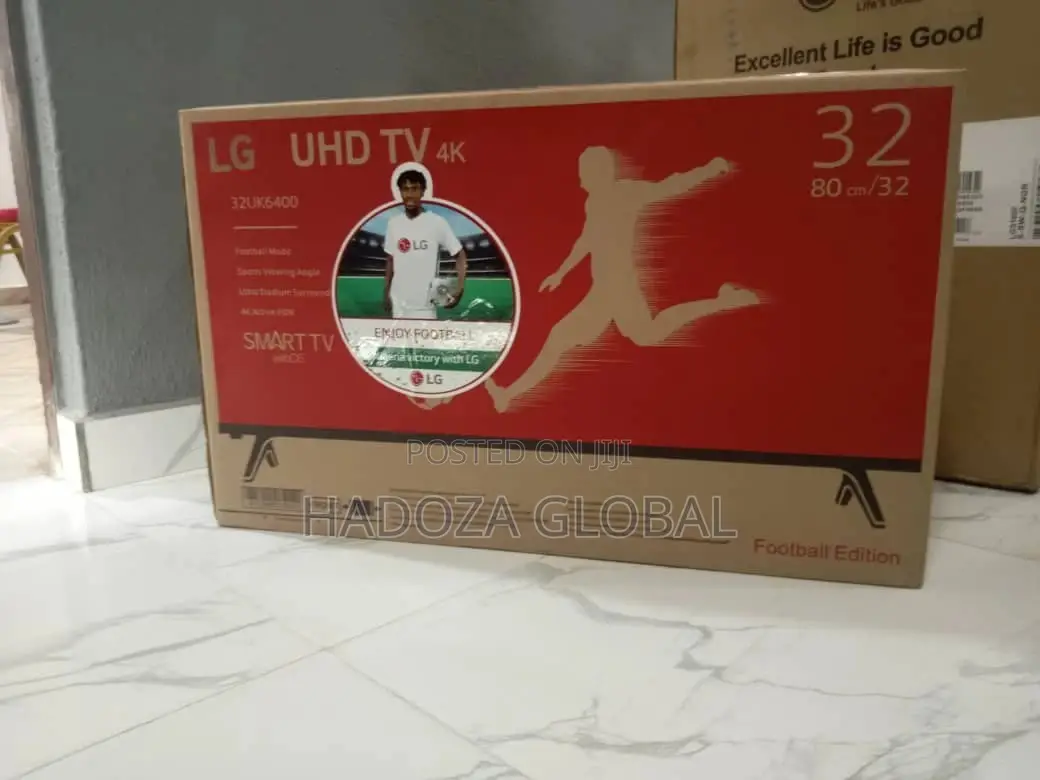 LG 32" Smart TV With 2years Warranty