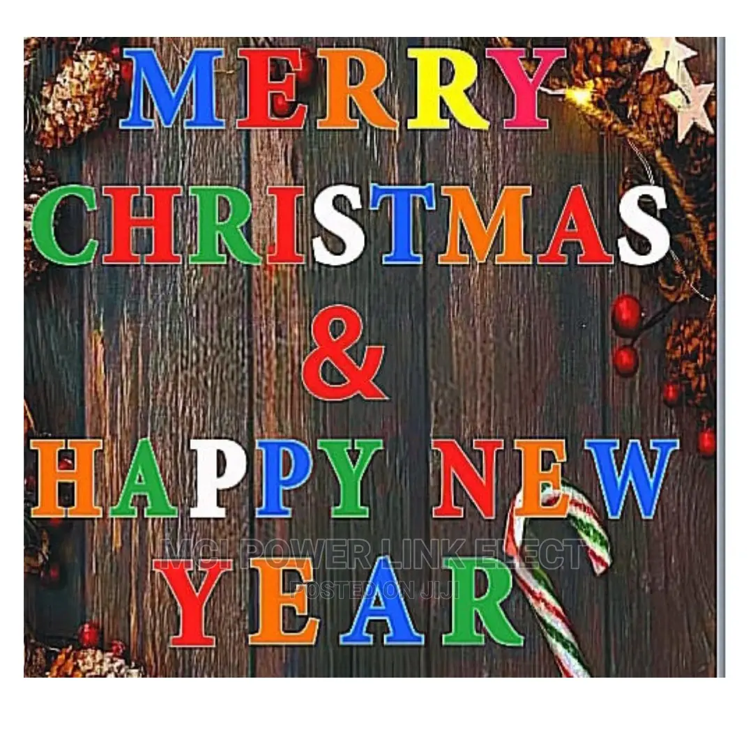 Merry Christmas and Happy New Year Light