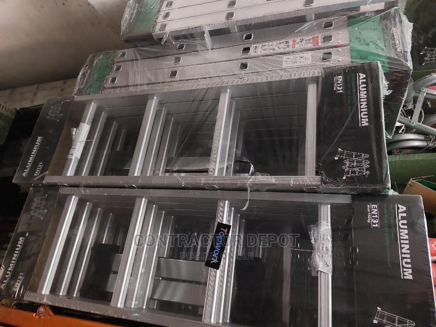 4 X 4 High Quality Aluminium Multipurpose Ladder 20ft