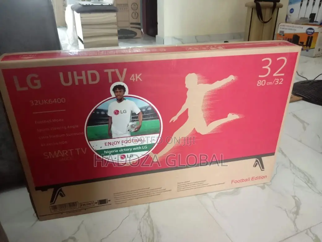 Brand-New 32"Lg Smart TV Uhd (With 2 Years Warranty)