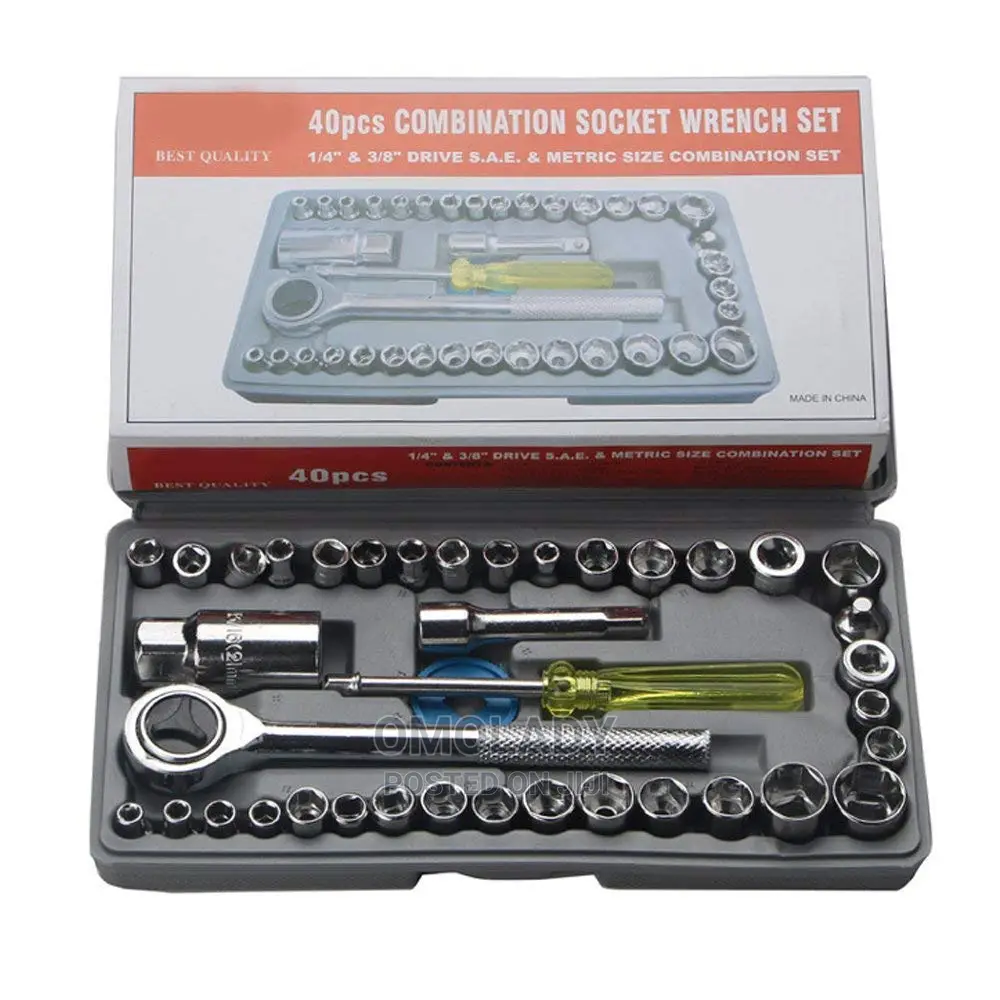 40pcs Automobile Combination Socket Wrench