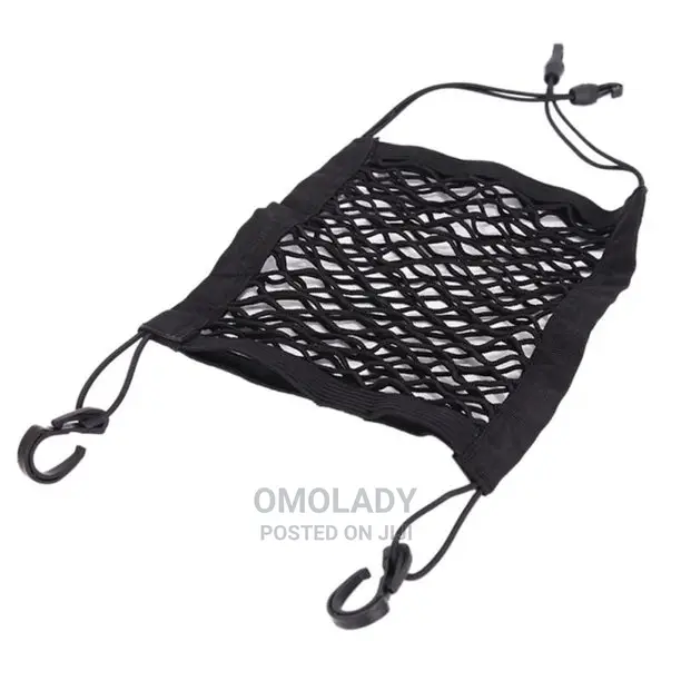 Car Back Seat Mesh Storage Organizer