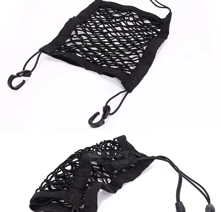 Car Back Seat Mesh Storage Organizer