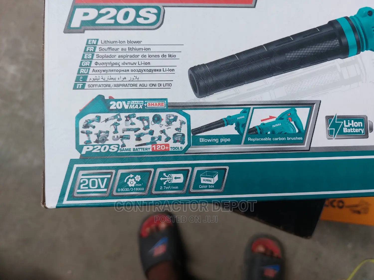 Total Lithium-Ion Blower 20V TABLI200181