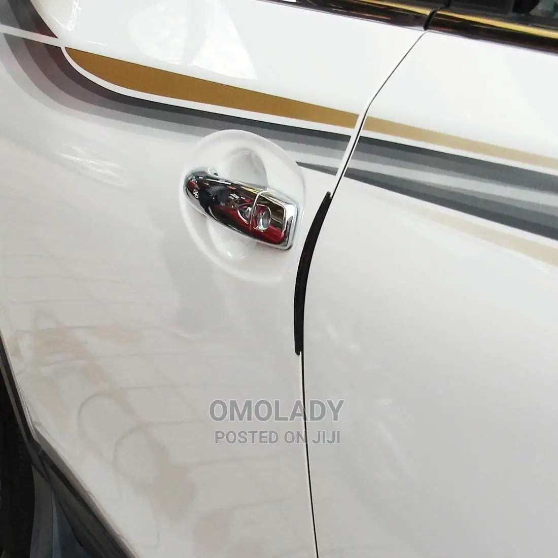 Door Edge Guards- 8pcs - Black
