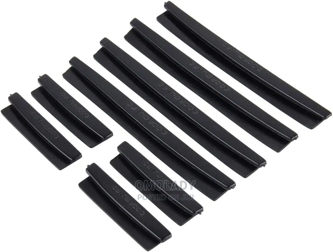 Door Edge Guards- 8pcs - Black