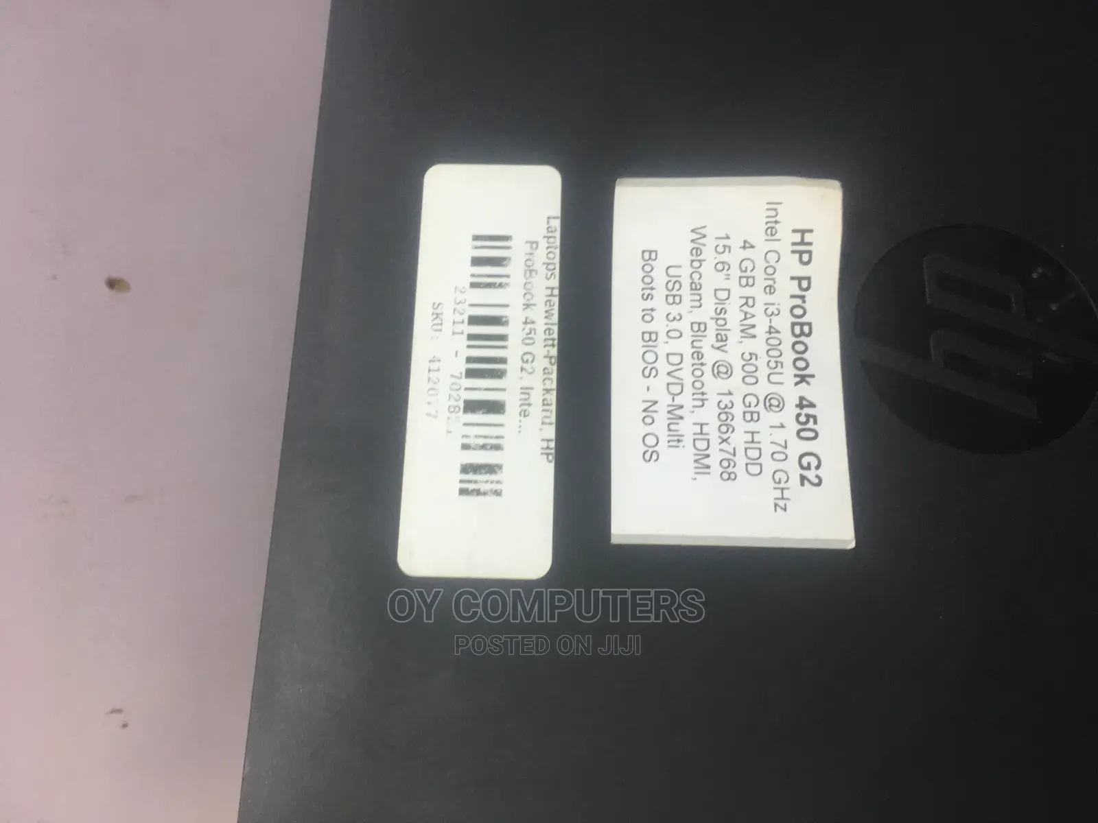 Laptop HP ProBook 450 G2 4GB Intel Core I3 HDD 500GB