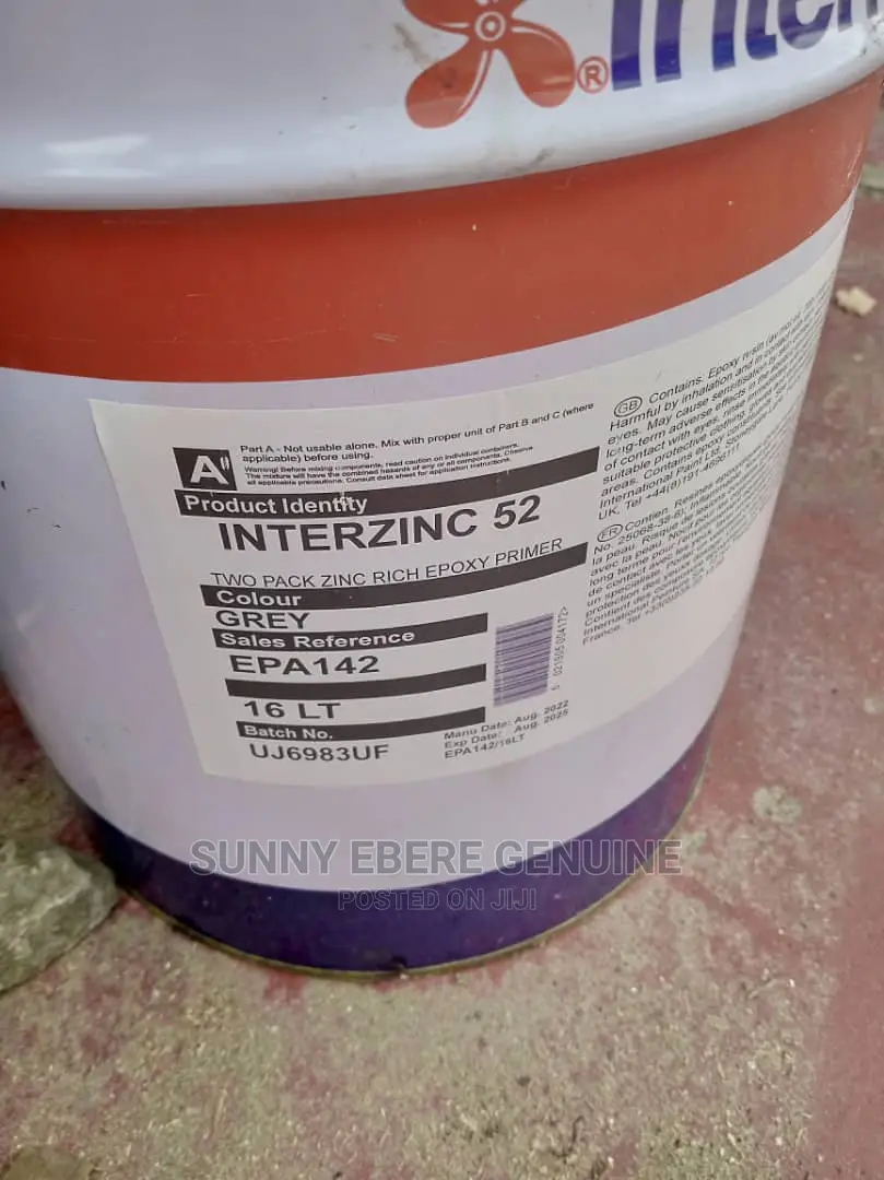 Acrylic Paint Epoxy Coating Interzinc 52