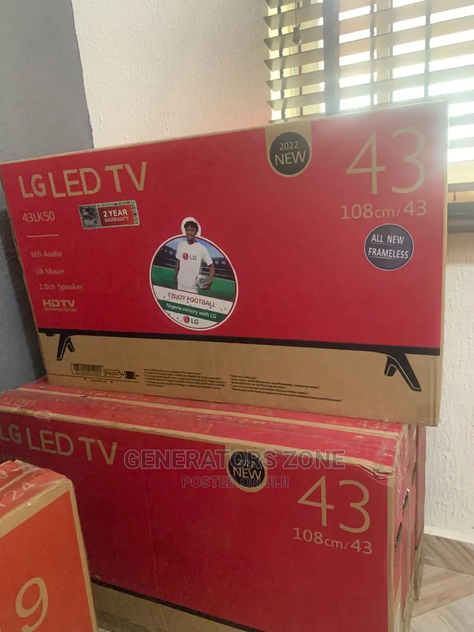 LG 43"Inches Brand New LED High Definition TV