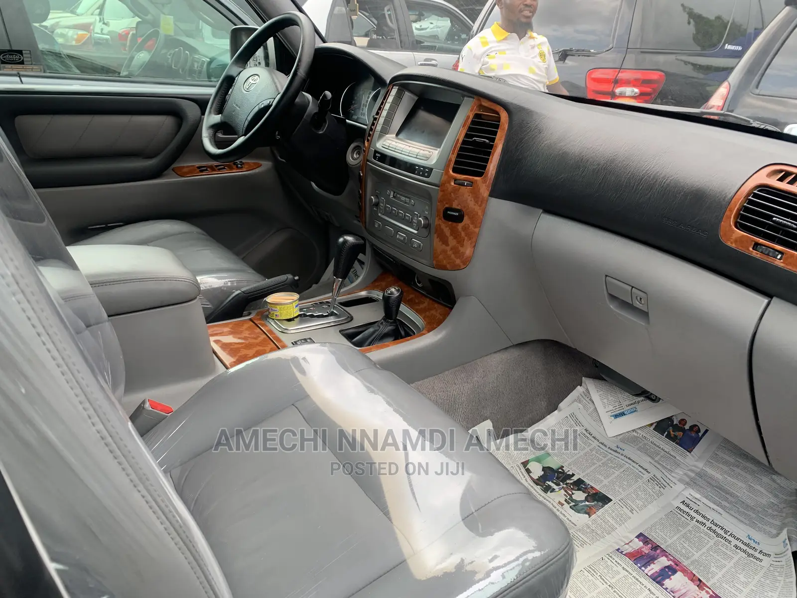 Toyota Land Cruiser 4x4 2007 Gray