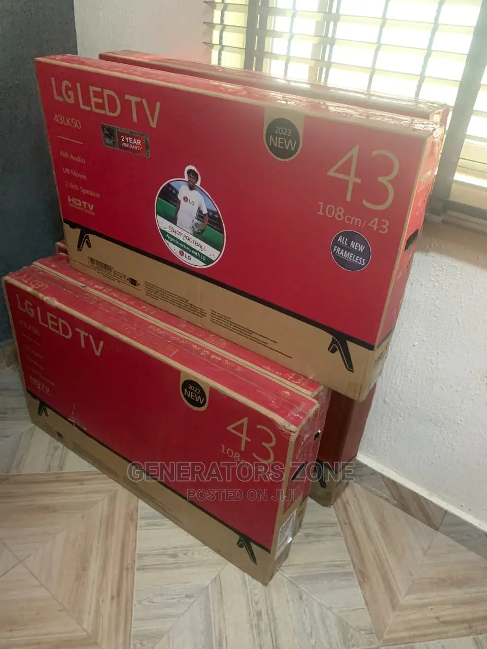 LG 43inches Brand New LED HD TV 100% Durable
