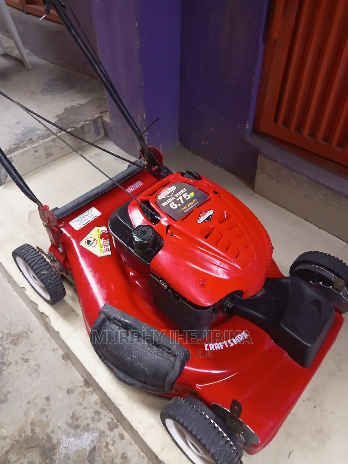 6.75hp Mower Grass Cutter Fairly USA Used