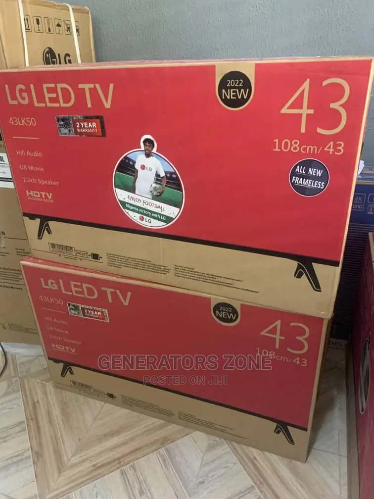 Brand New LG 43inches LED HD TV With the Bes Picture Quality