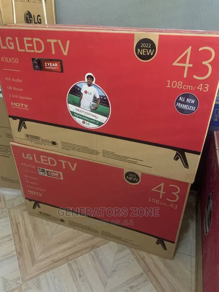 Brand New LG 43inches LED HD TV With the Bes Picture Quality