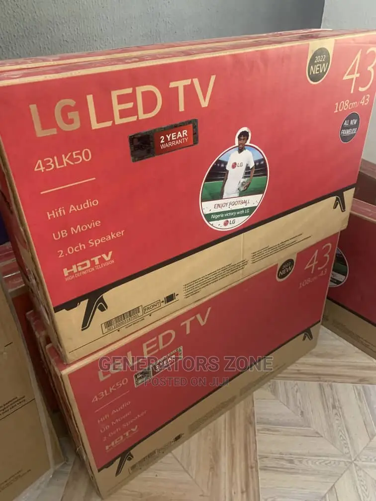 Original Brand New LG 43"Inches LED HD TV