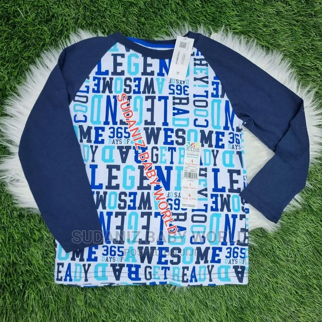 Garanimals 365 Kids Logo Long Sleeve Tee
