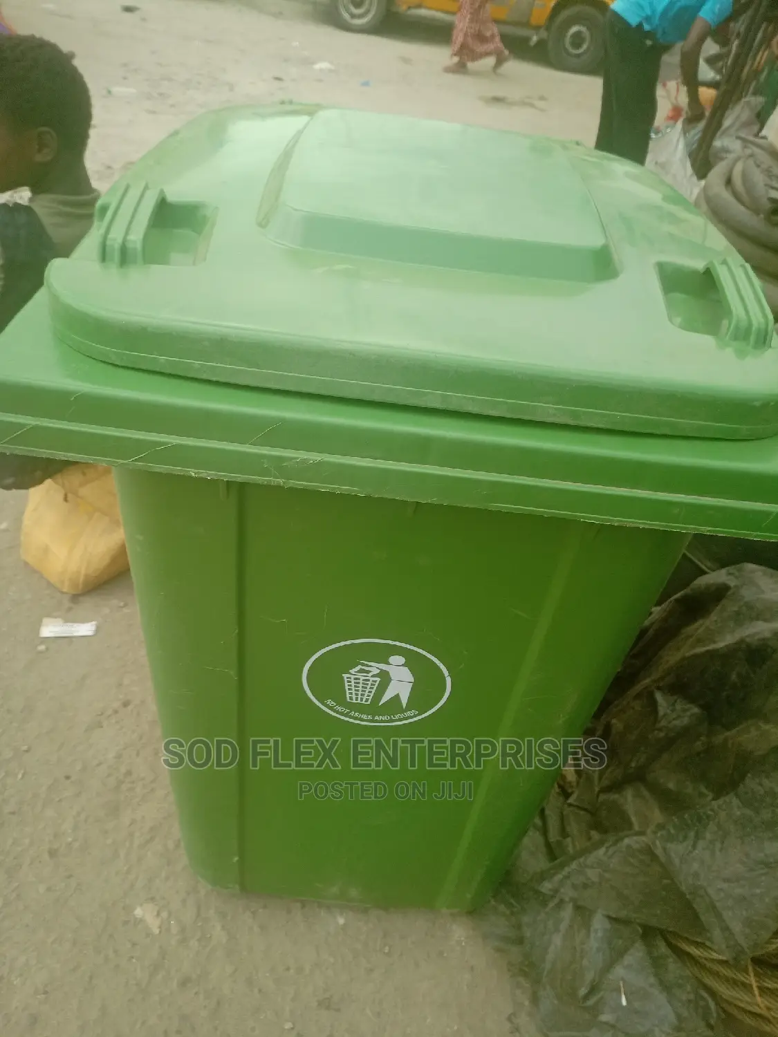 360l Rubber Waste Bin